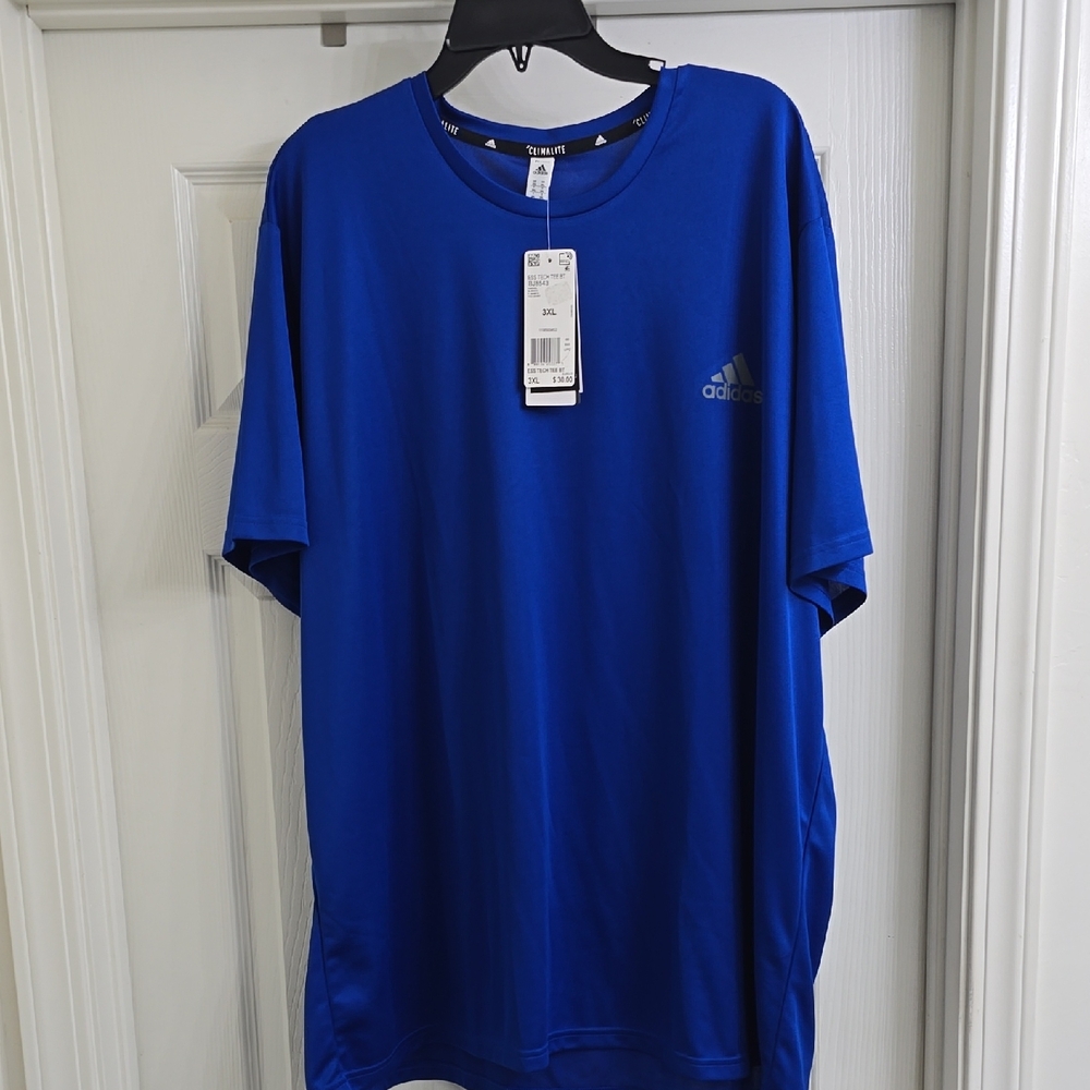 Adidas Blue Short Sleeve Tee